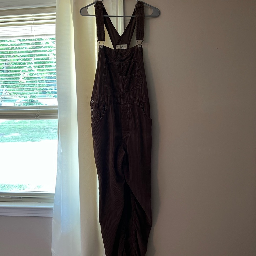 Free People Ziggy Cord Overalls